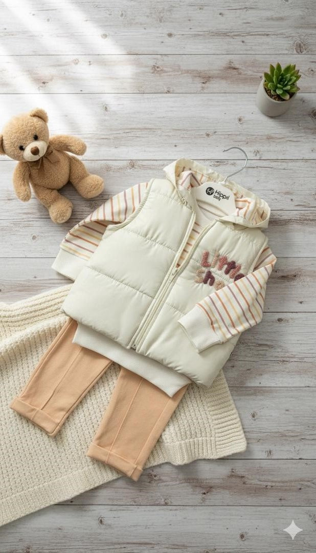 Ensemble bébé tendance – 3 pièces