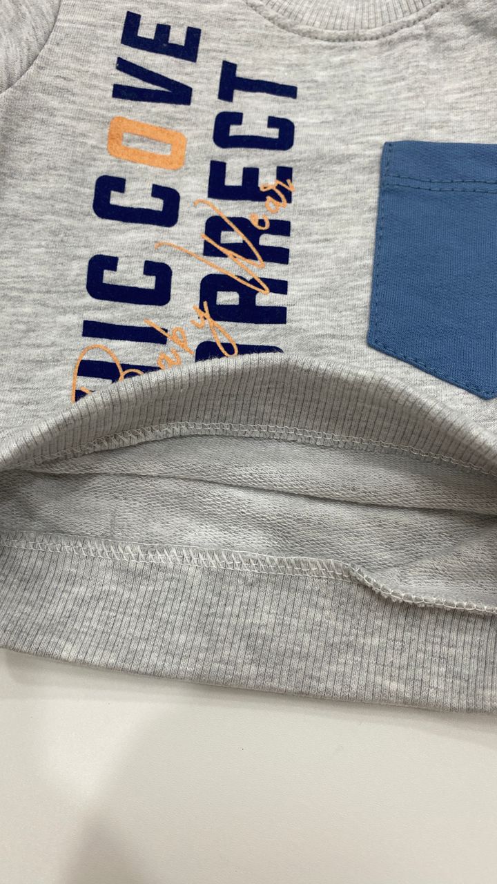 Ensemble enfant – Sweat “Chic Cove Correct” + pantalon jogging “The Best Yet To Come” 🌟