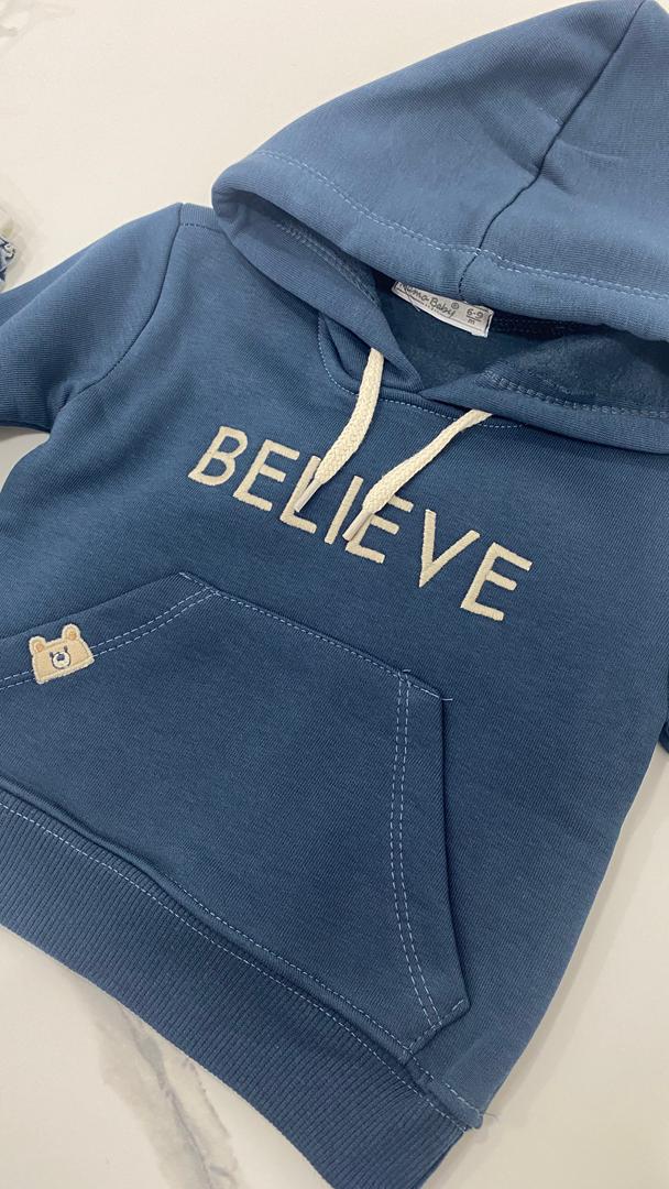 Ensemble enfant tendance "BELIEVE" – 2 pièces