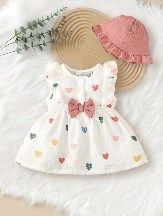 فستان ناعم لبنوتة ناعمة