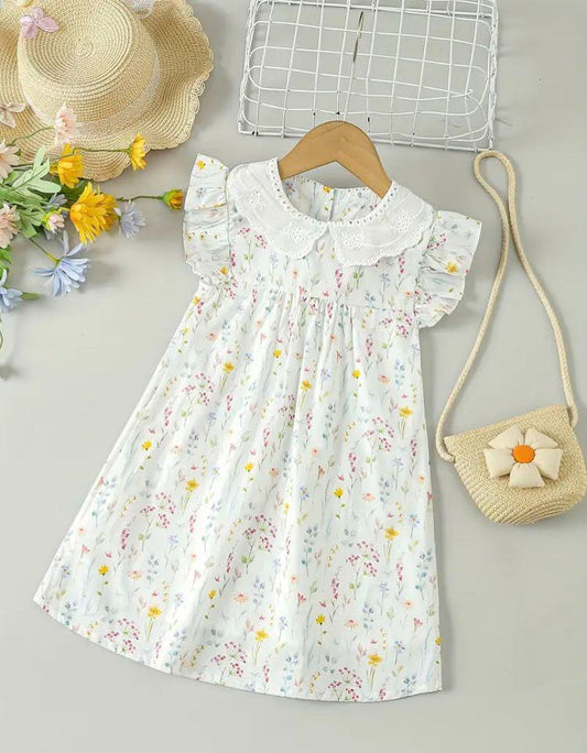 � فستان ناعم لبنوتة ناعمة 🌸