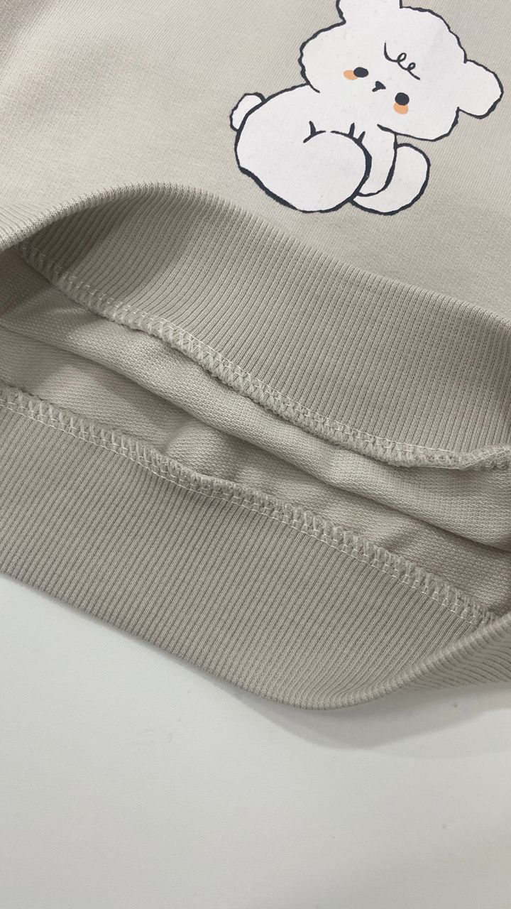 Ensemble Bébé Doux "Petit Ours" – 2 pièces