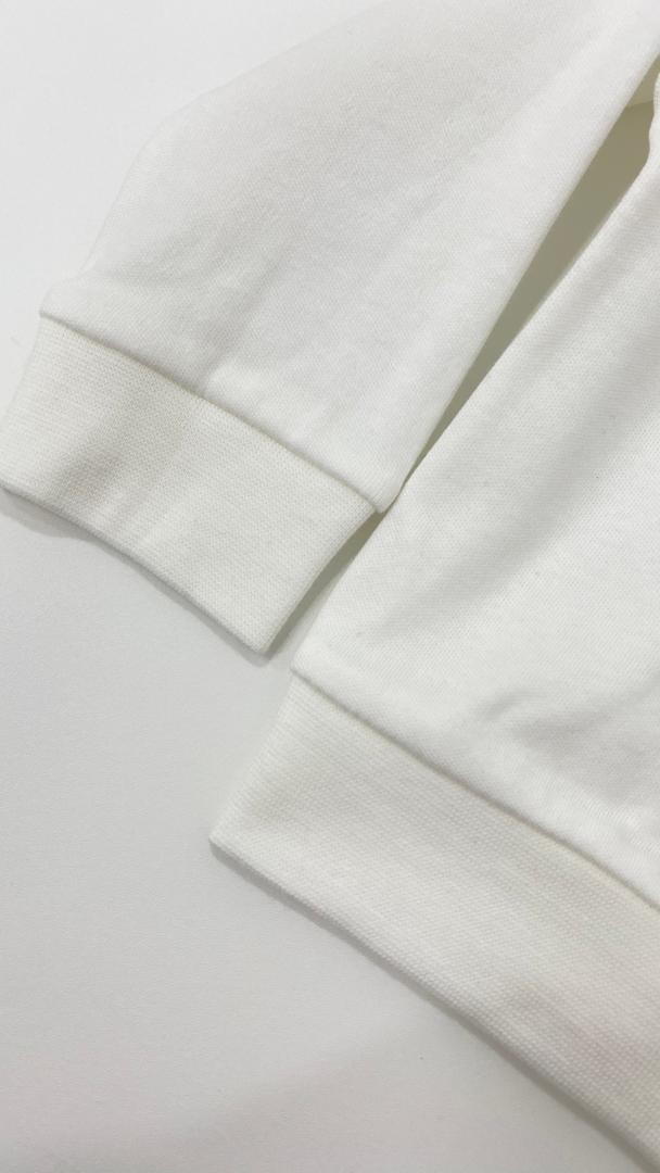 Ensemble bébé 3 pièces – Gilet matelassé à capuche, sweat manches longues et pantalon assorti 🐻💛